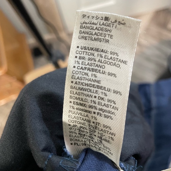 Goodthreads Men's Dark Blue Chinos - Picture 8 of 8